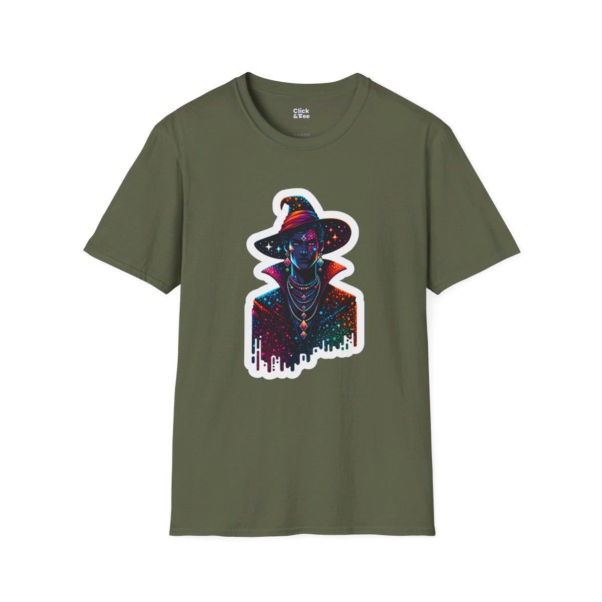 Color SplatterSorcerer's Apprentice Unique T-Shirt Image 11
