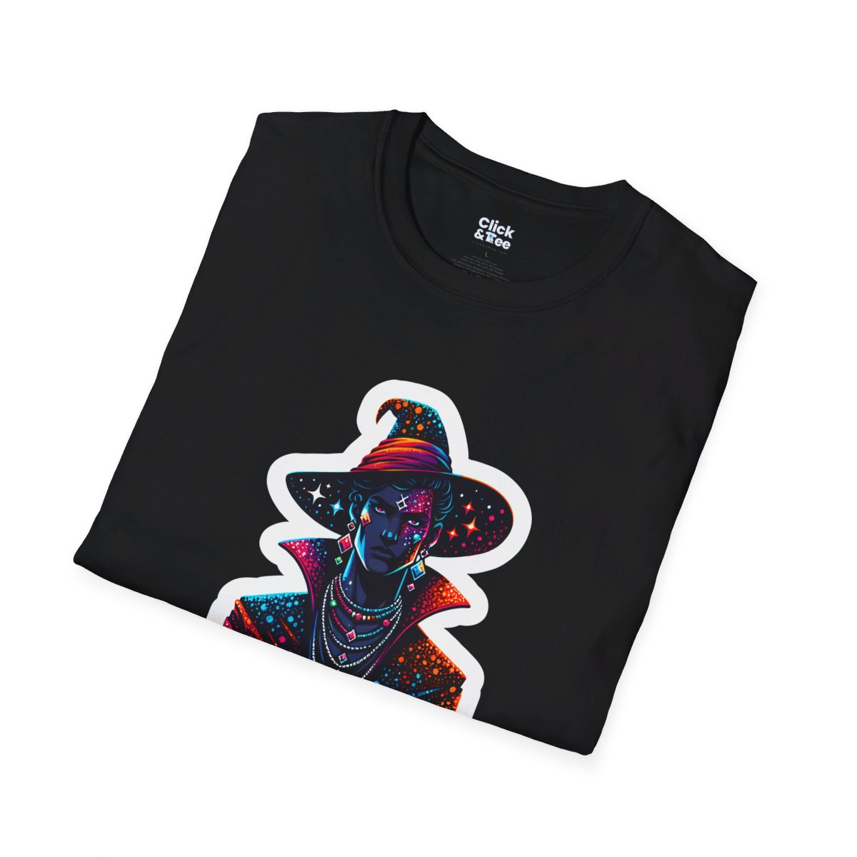 Color SplatterSorcerer's Apprentice Unique T-Shirt Image 1
