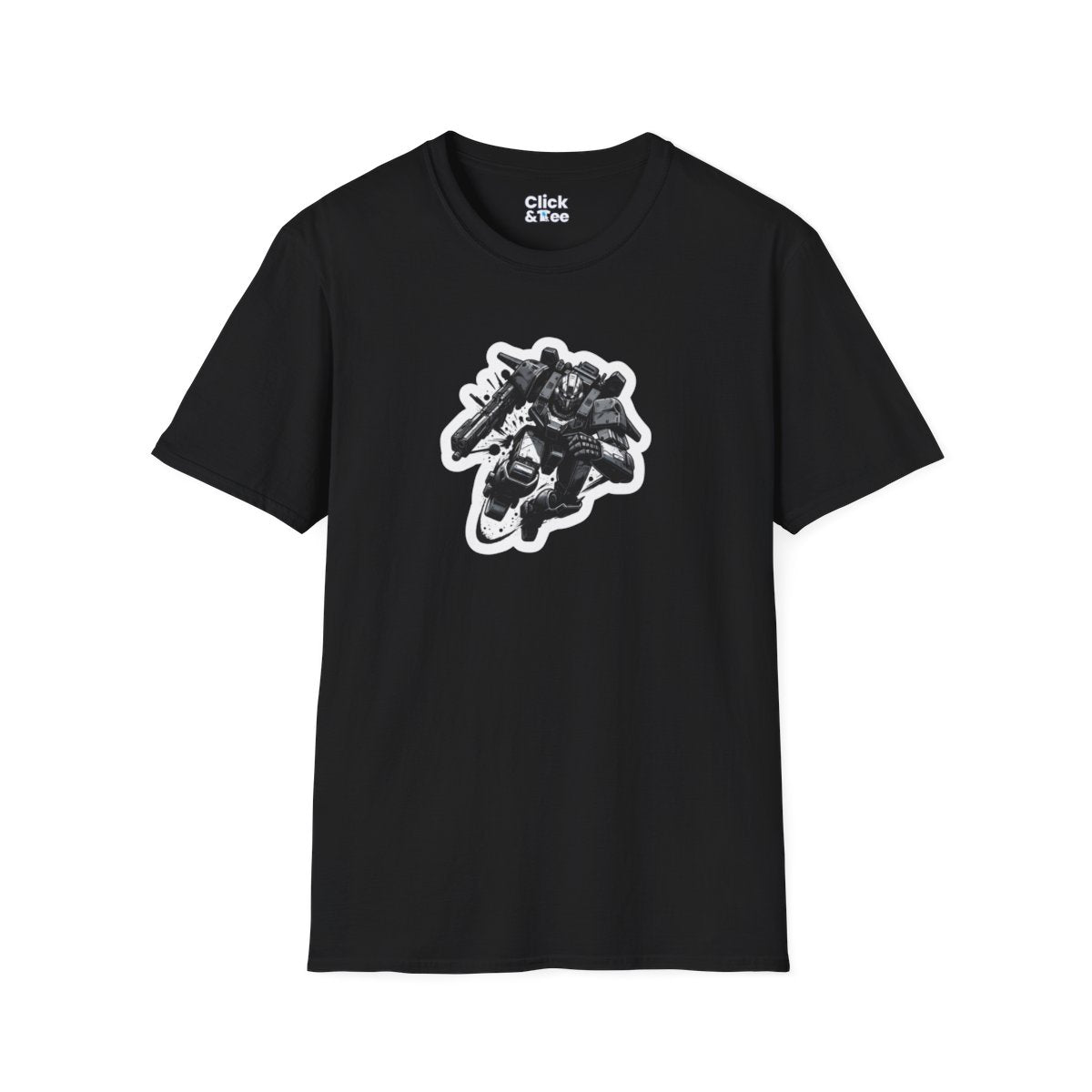 ComicMetal Mech-Warrior Unique T-Shirt Image 3
