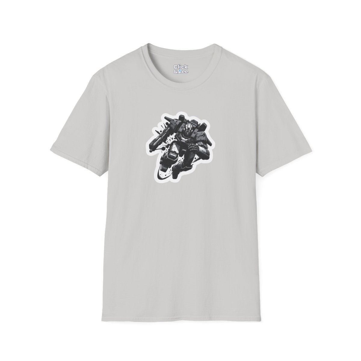 ComicMetal Mech-Warrior Unique T-Shirt Image 5