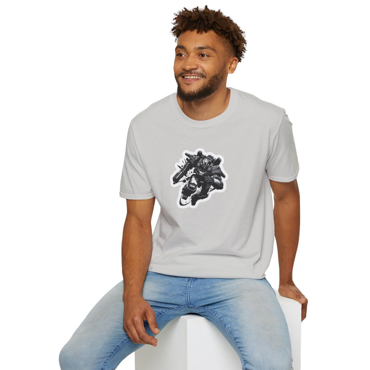 ComicMetal Mech-Warrior Unique T-Shirt Image 7
