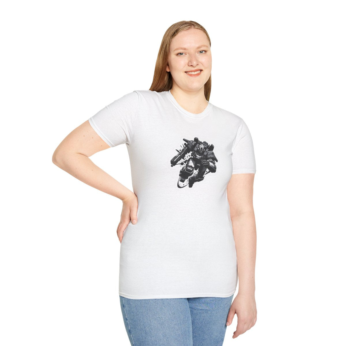 ComicMetal Mech-Warrior Unique T-Shirt Image 2