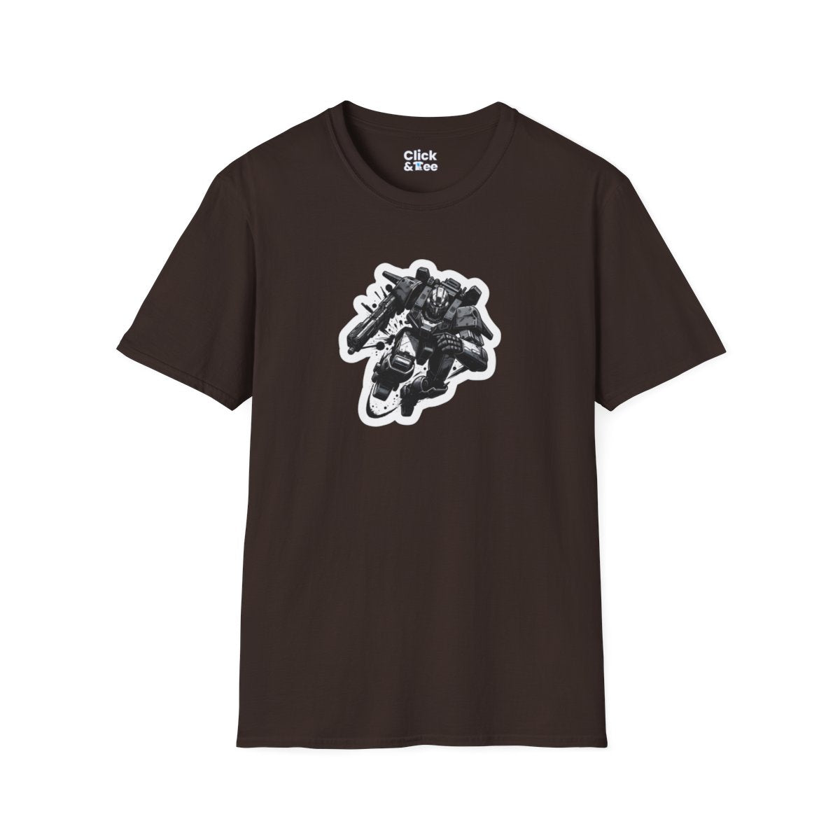 ComicMetal Mech-Warrior Unique T-Shirt Image 10