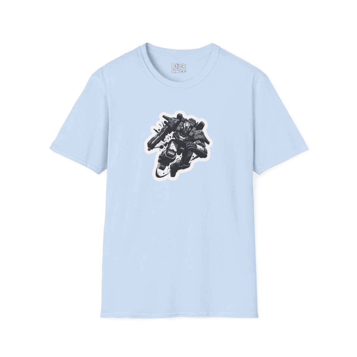 ComicMetal Mech-Warrior Unique T-Shirt Image 14