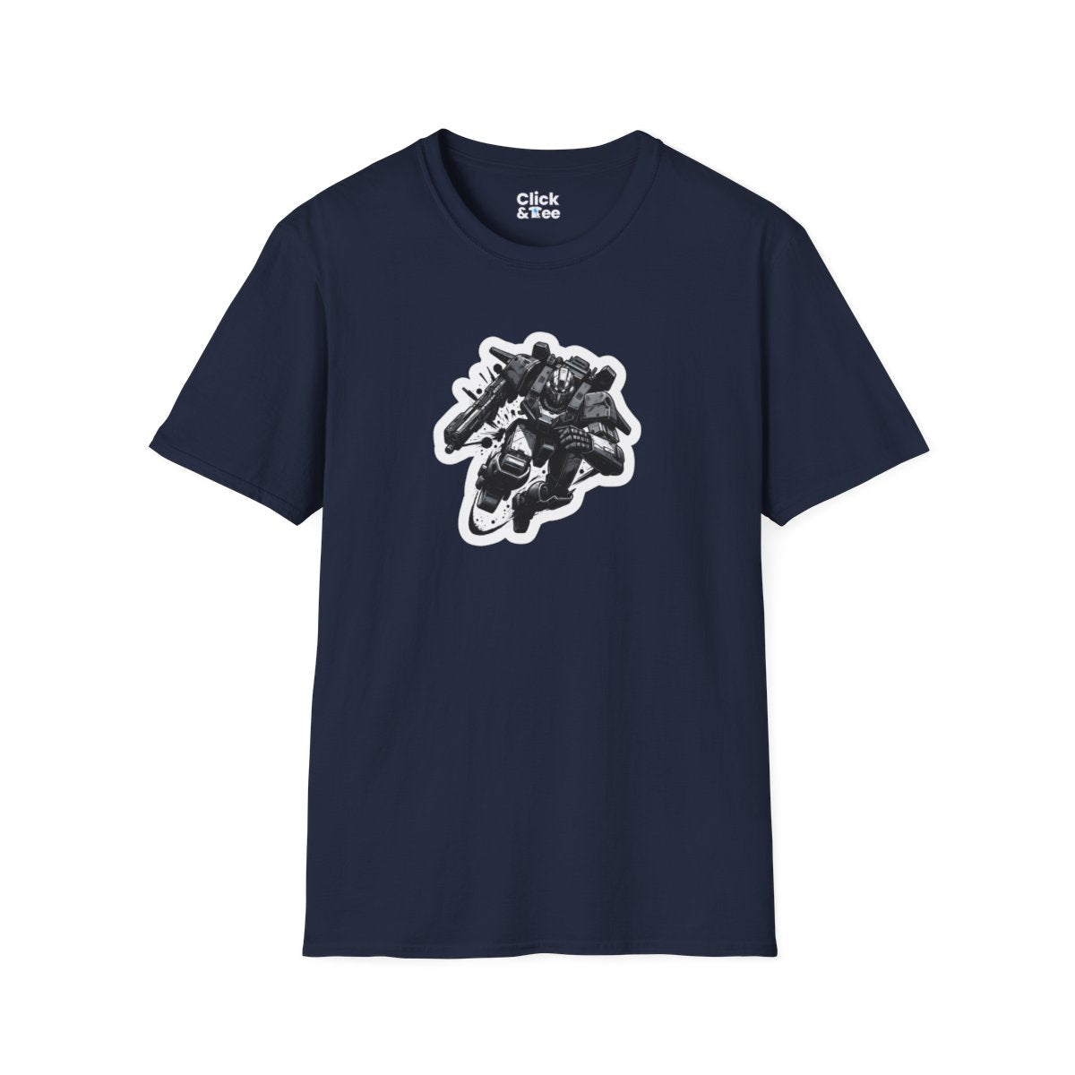 ComicMetal Mech-Warrior Unique T-Shirt Image 18