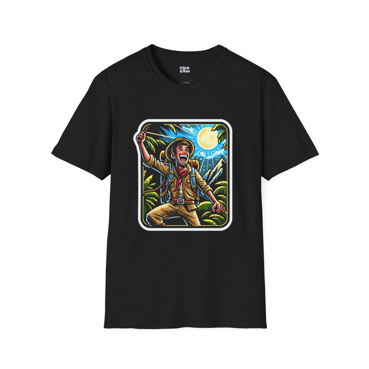 ComicAdventurer Unique T-Shirt Image 3