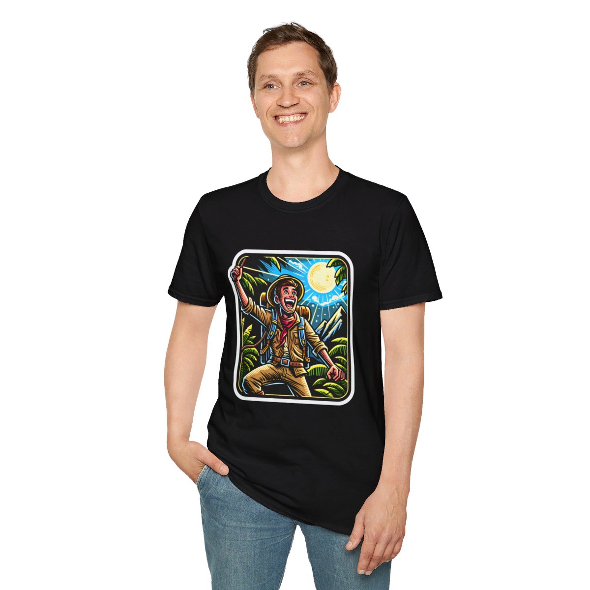 ComicAdventurer Unique T-Shirt Image 4