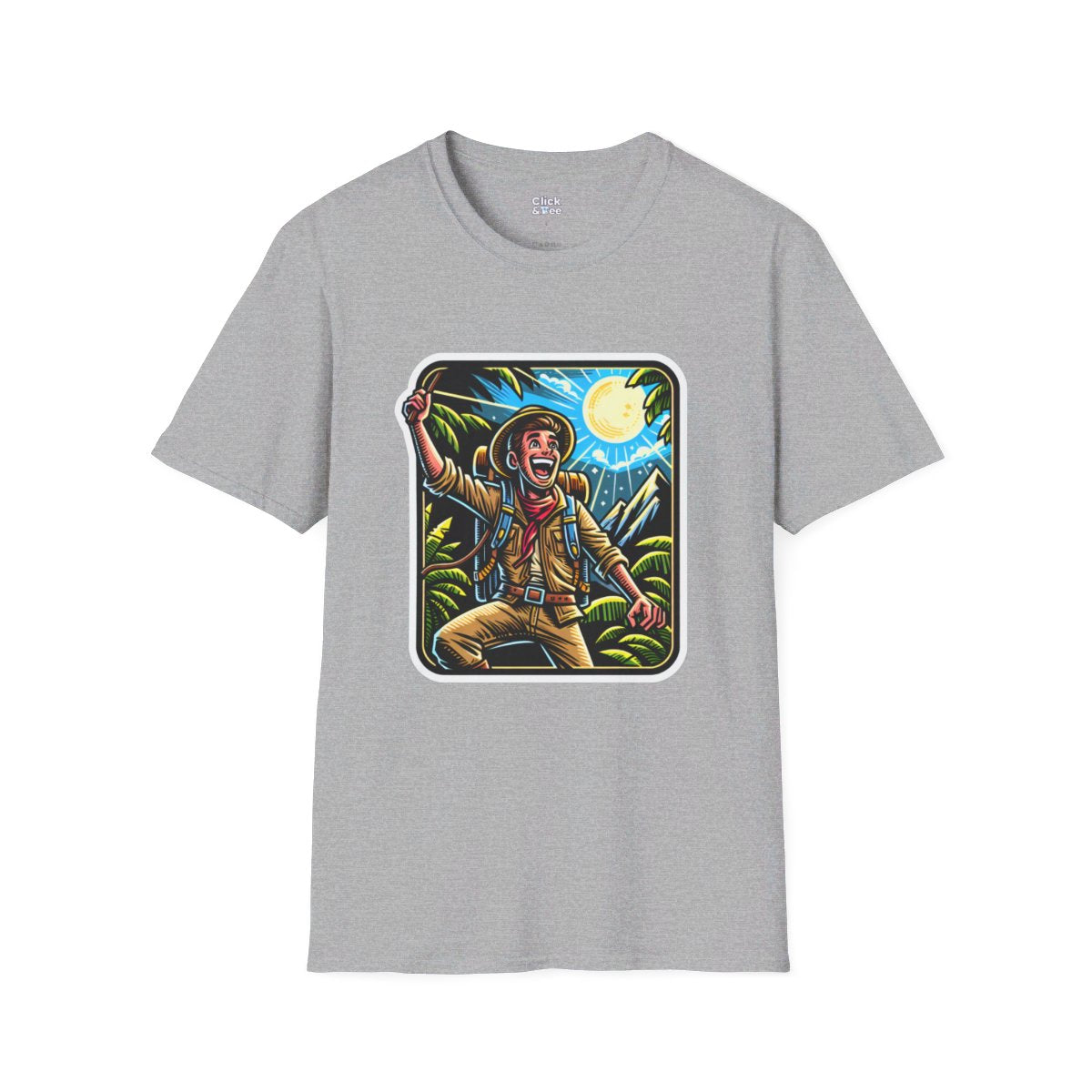 ComicAdventurer Unique T-Shirt Image 2