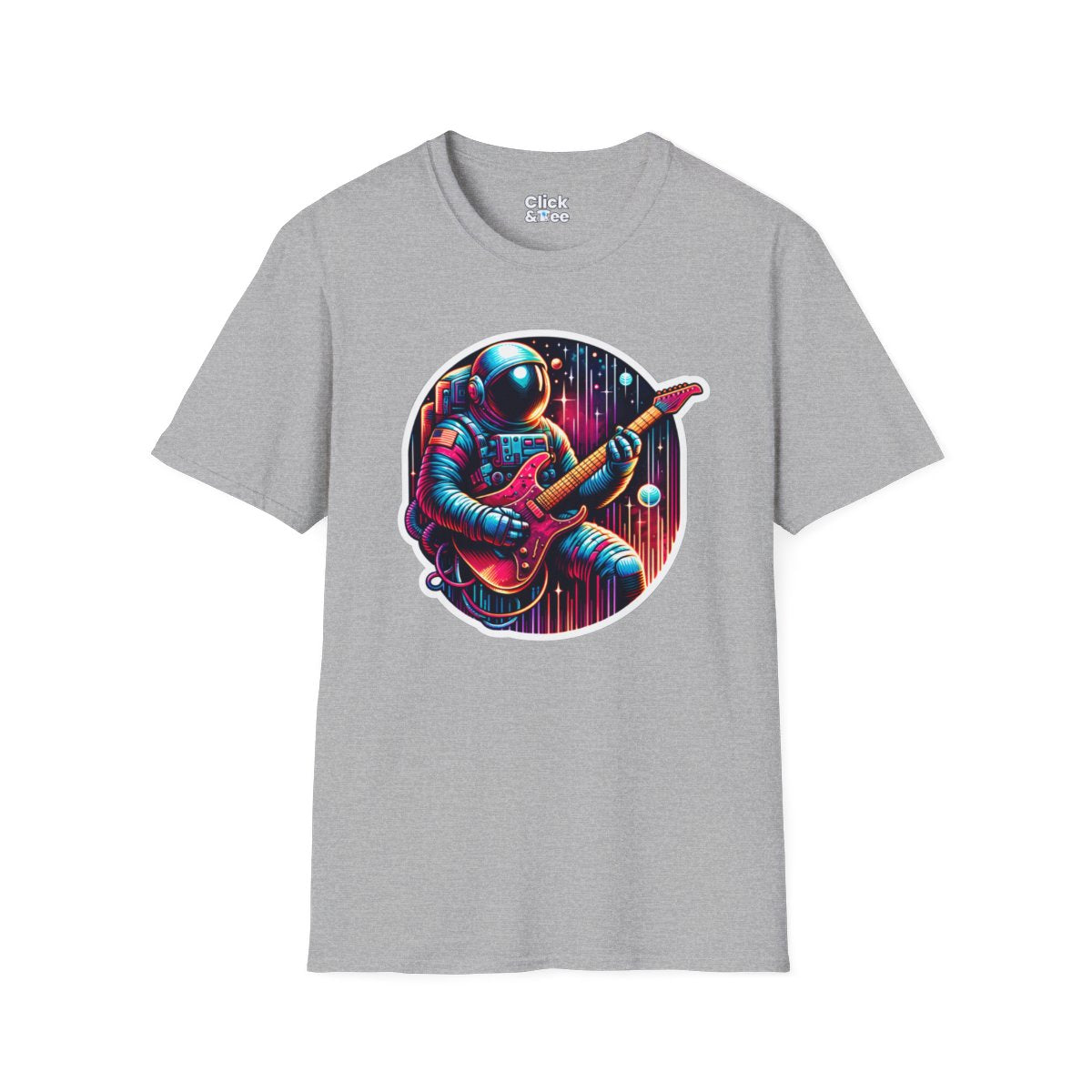 CyberpunkAstronaut Unique T-Shirt Image 2