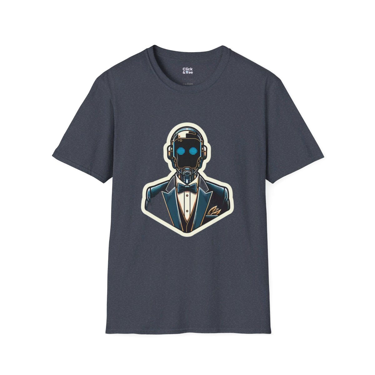 CyberpunkElegant Droid Bartender Unique T-Shirt Image 19