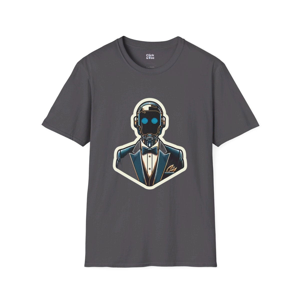CyberpunkElegant Droid Bartender Unique T-Shirt Image 16