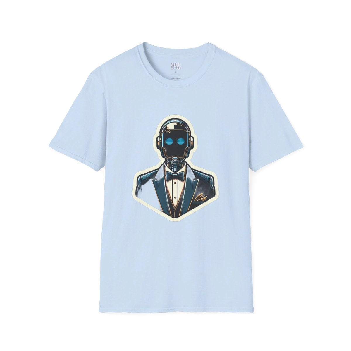 CyberpunkElegant Droid Bartender Unique T-Shirt Image 14