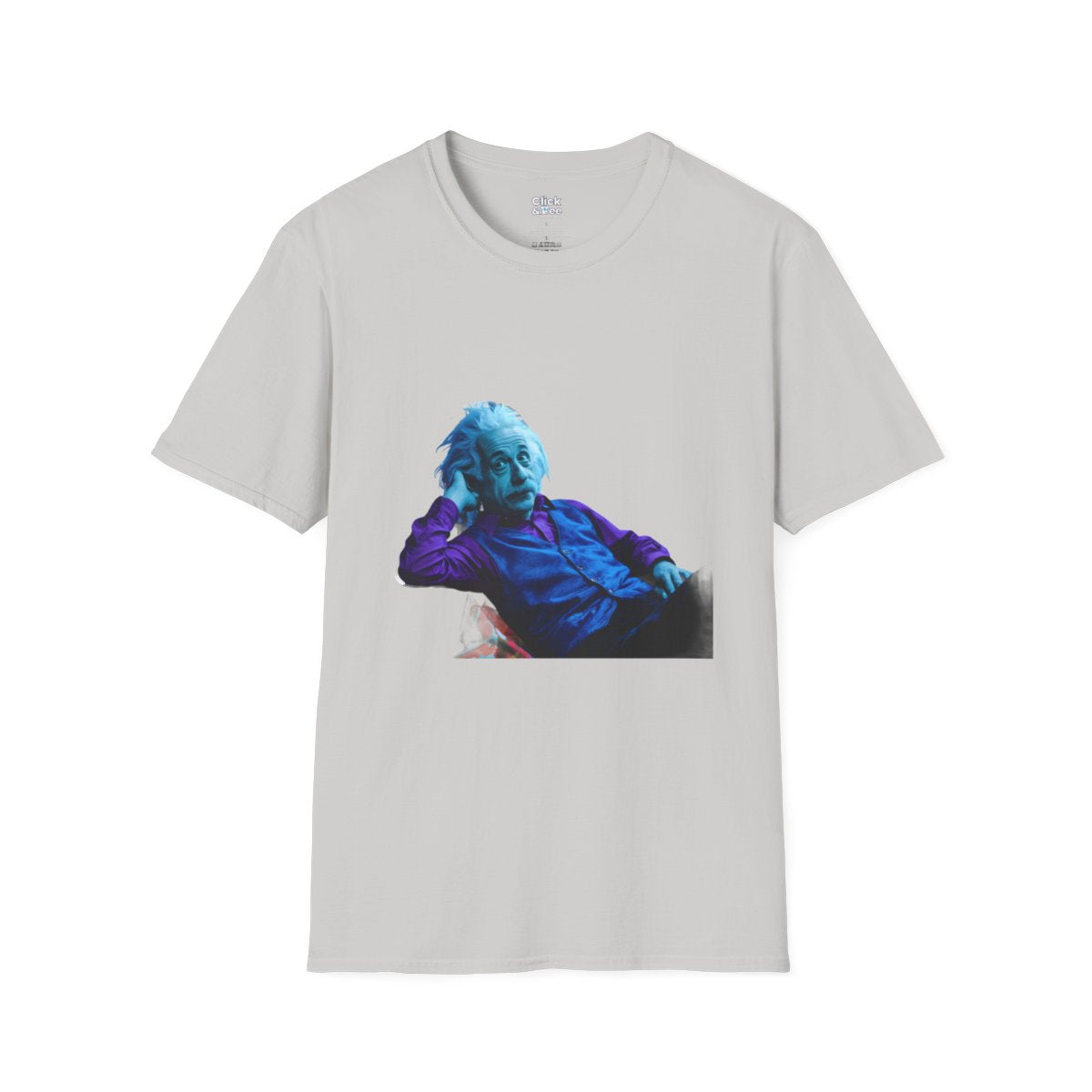Cyberpunkalbert Einstein Unique T-Shirt Image 5