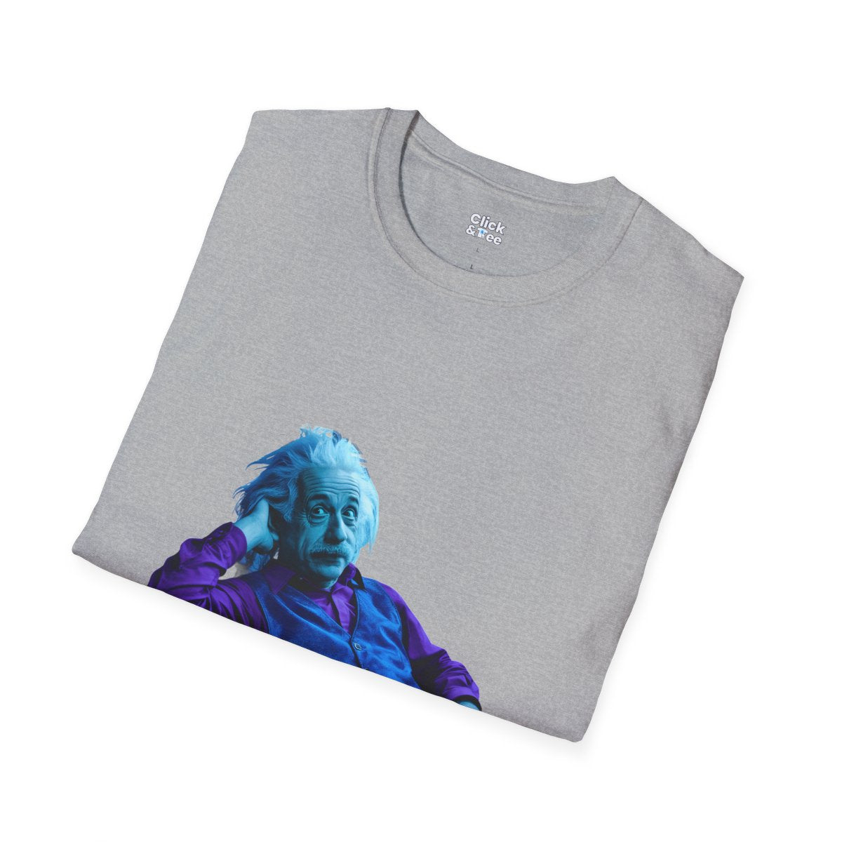 Cyberpunkalbert Einstein Unique T-Shirt Image 1
