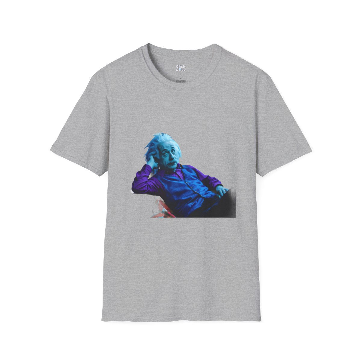 Cyberpunkalbert Einstein Unique T-Shirt Image 2