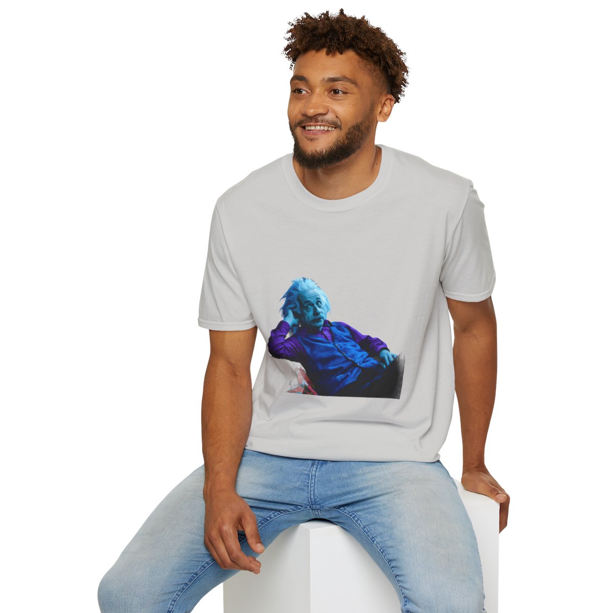 Cyberpunkalbert Einstein Unique T-Shirt Image 7