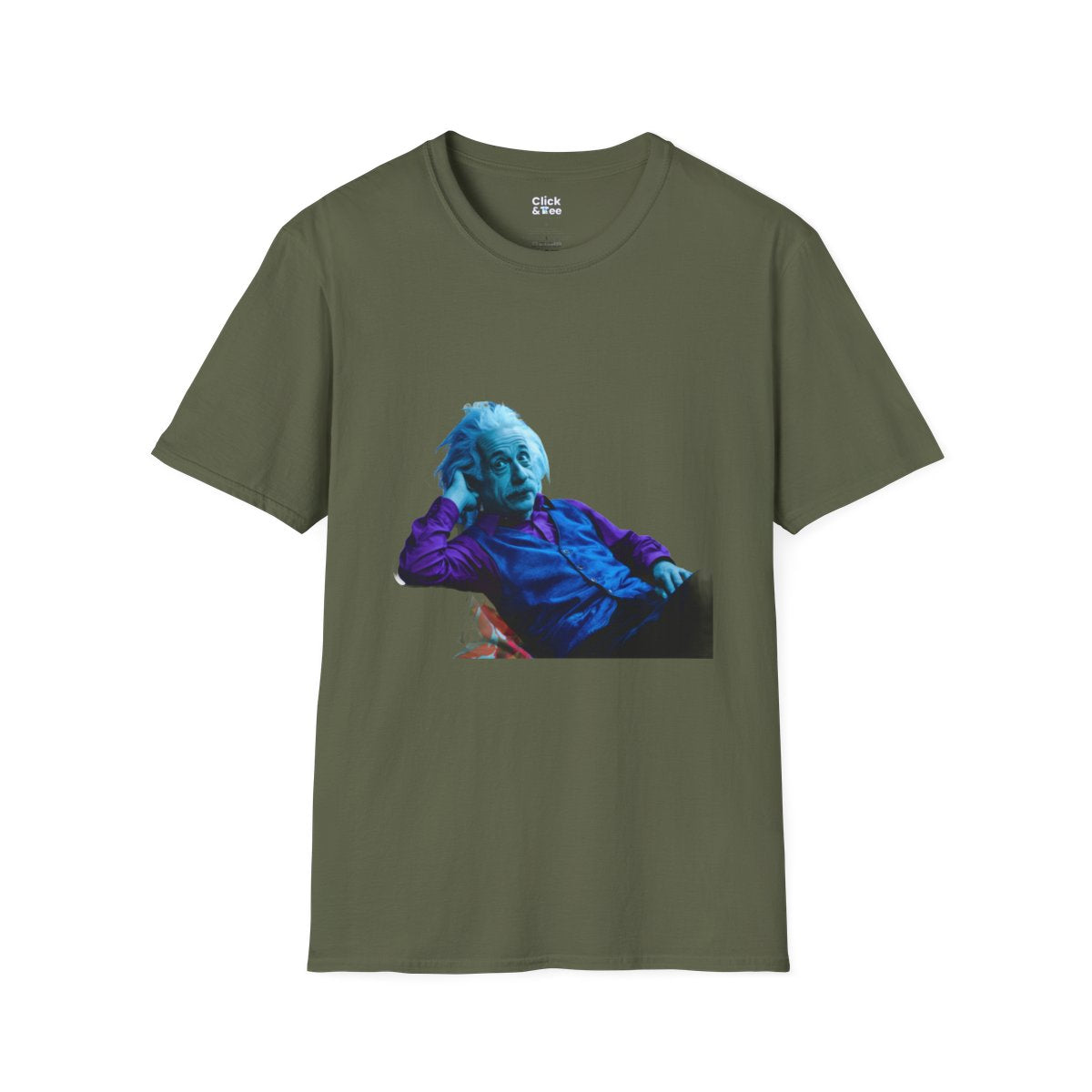 Cyberpunkalbert Einstein Unique T-Shirt Image 11