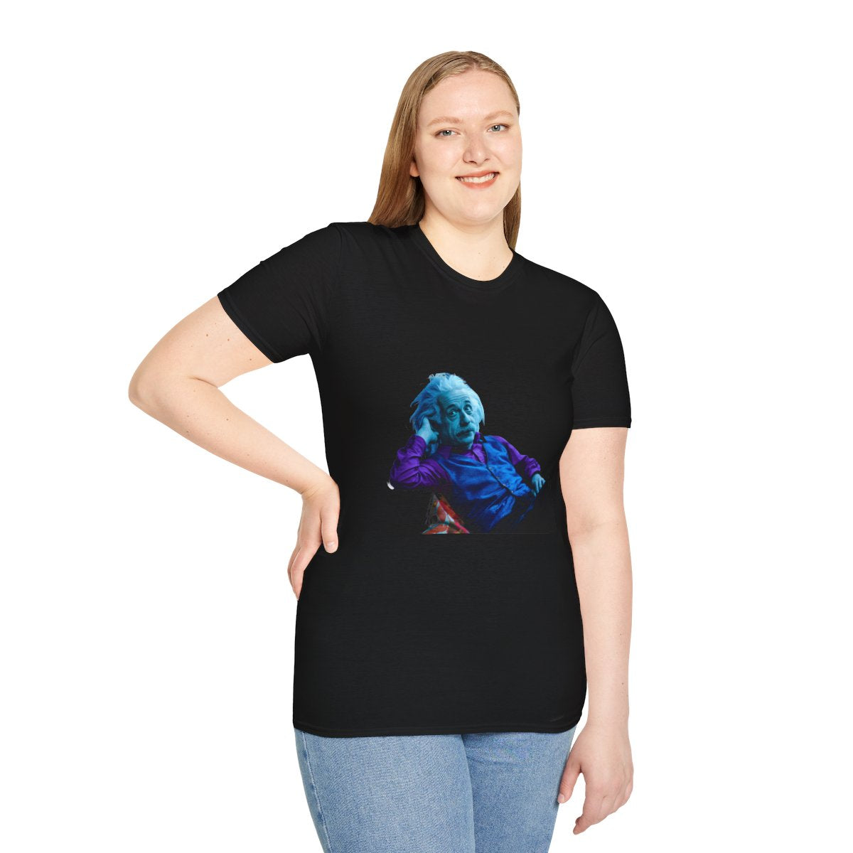Cyberpunkalbert Einstein Unique T-Shirt Image 8