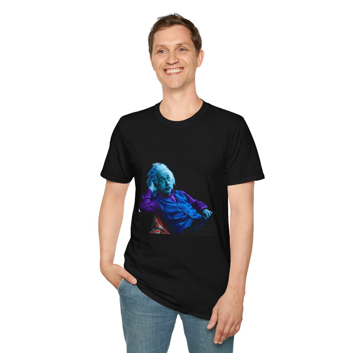 Cyberpunkalbert Einstein Unique T-Shirt Image 4