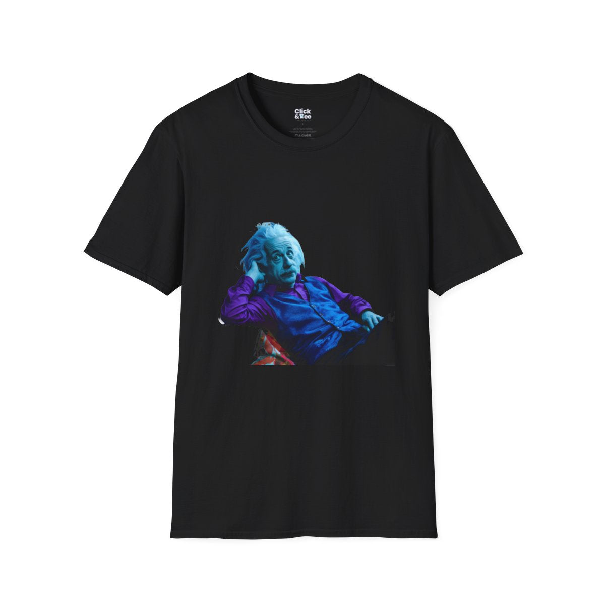 Cyberpunkalbert Einstein Unique T-Shirt Image 3