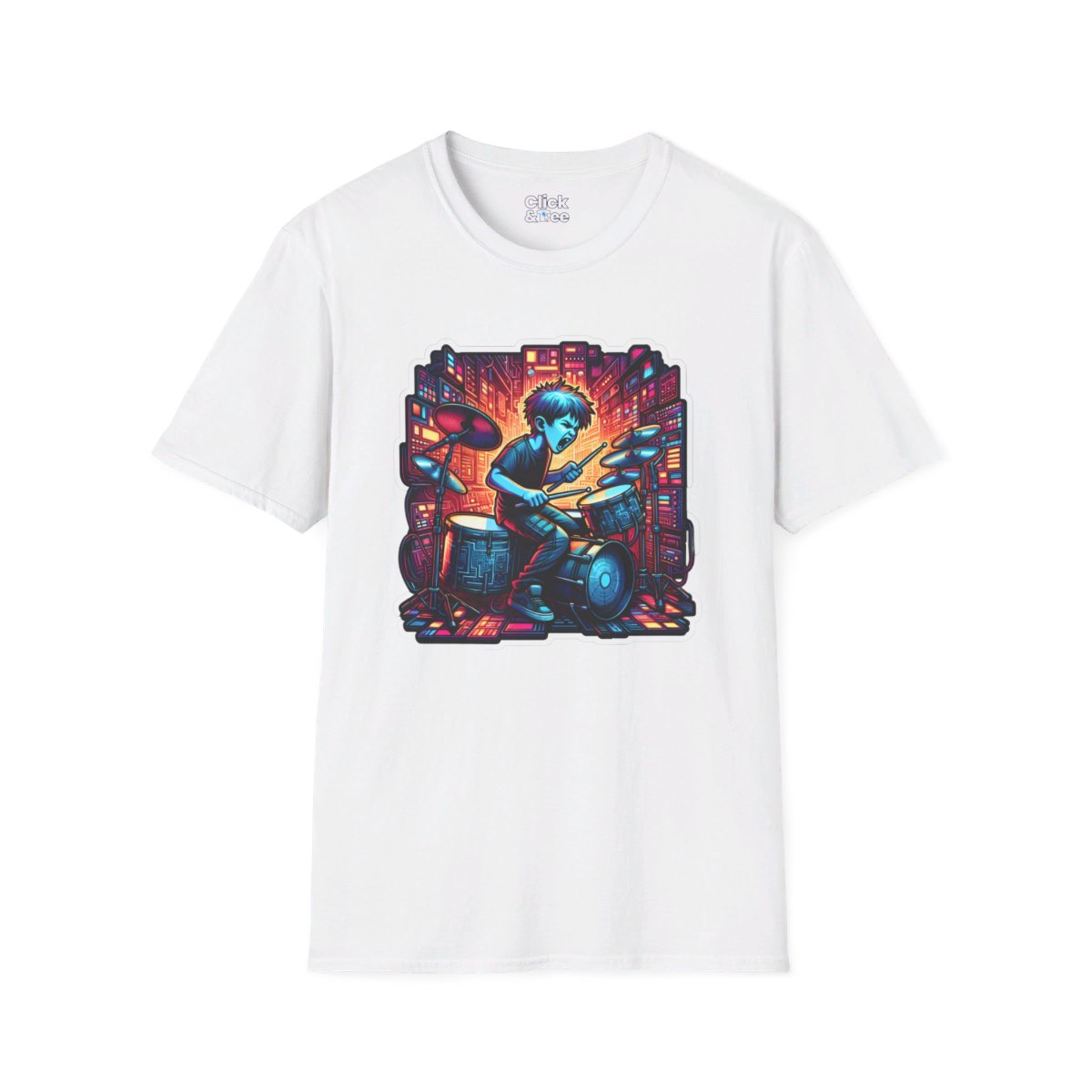 CyberpunkTechno Kid Tee Image 6