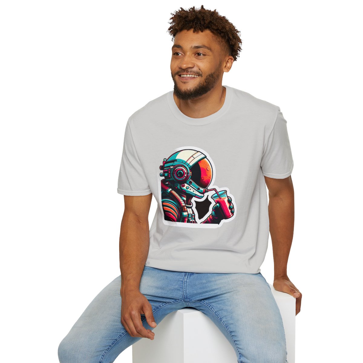 CyberpunkMars Colonist Unique T-Shirt Image 7