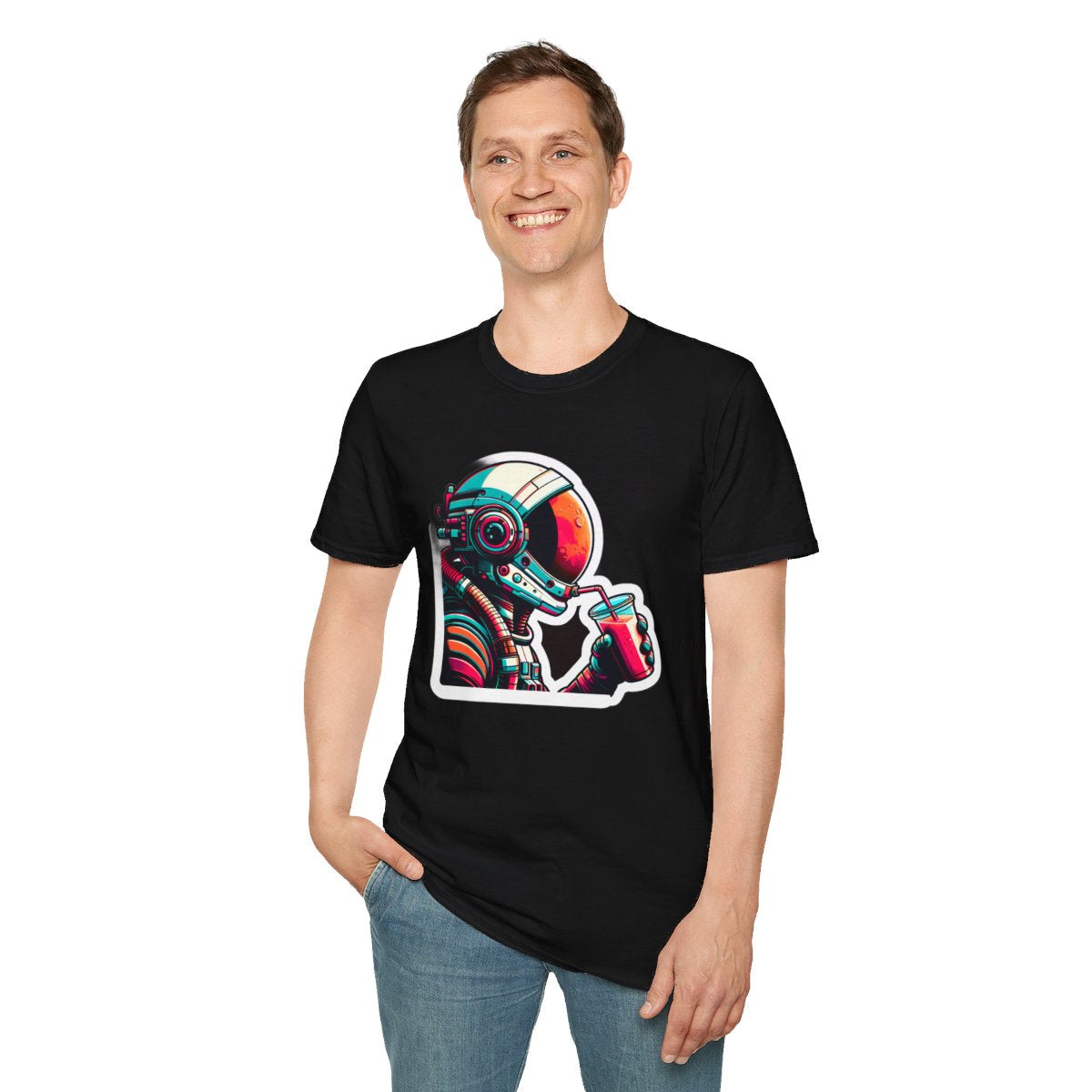 CyberpunkMars Colonist Unique T-Shirt Image 4