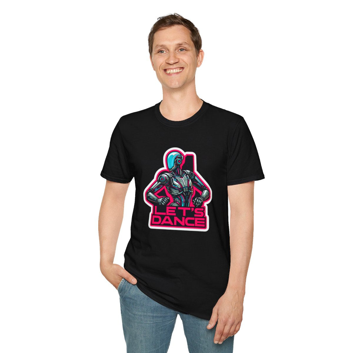 CyberpunkHumanoid Robot Unique T-Shirt Image 4