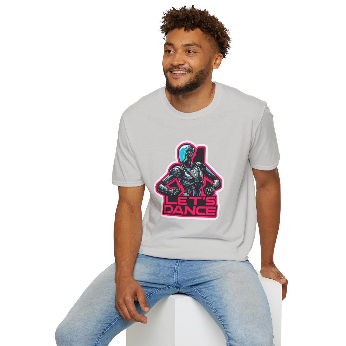 CyberpunkHumanoid Robot Unique T-Shirt Image 7