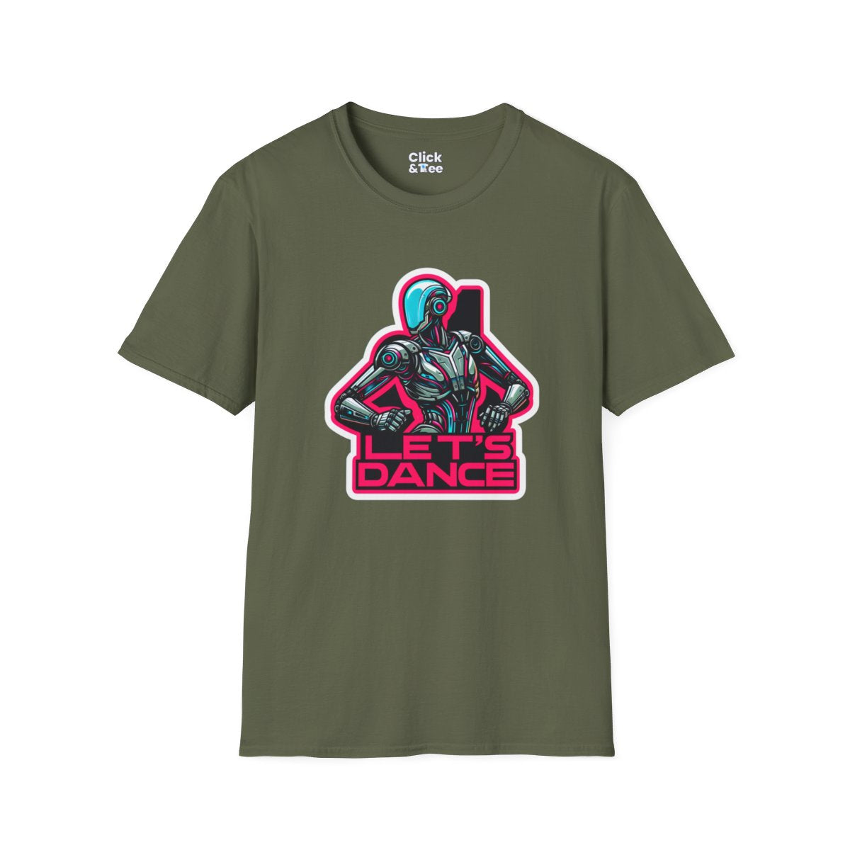 CyberpunkHumanoid Robot Unique T-Shirt Image 11