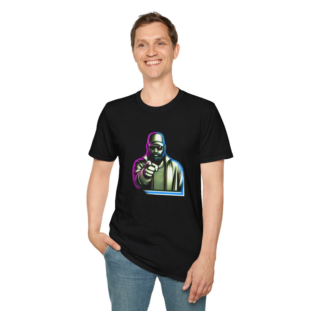 CyberpunkCrystal keeper Unique T-Shirt Image 4