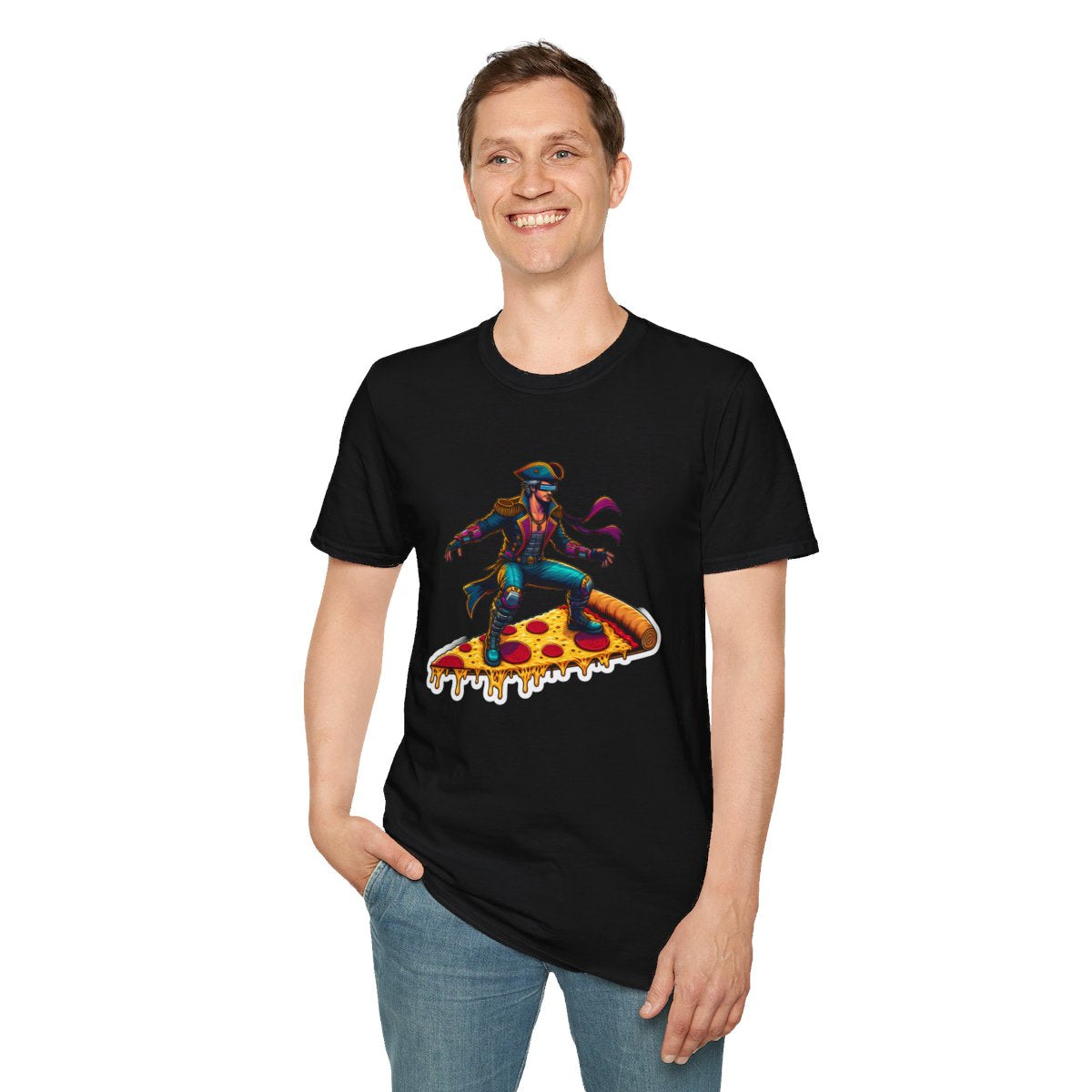 CyberpunkCaptain Unique T-Shirt Image 4