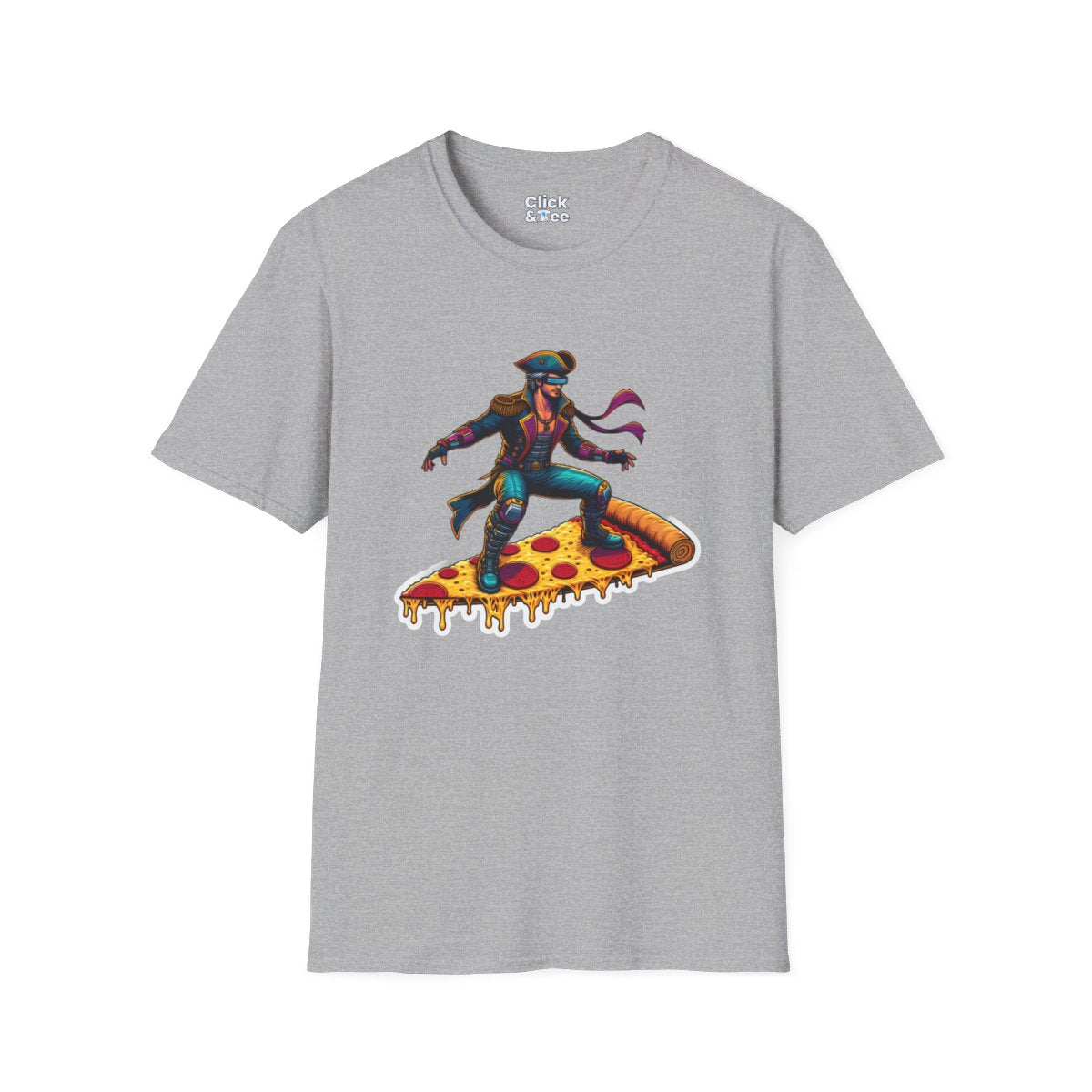 CyberpunkCaptain Unique T-Shirt Image 2