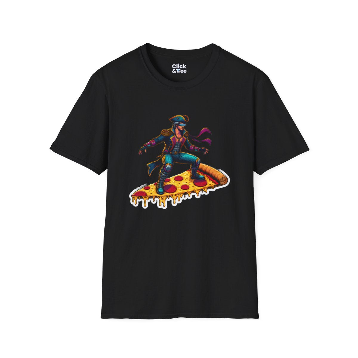 CyberpunkCaptain Unique T-Shirt Image 3