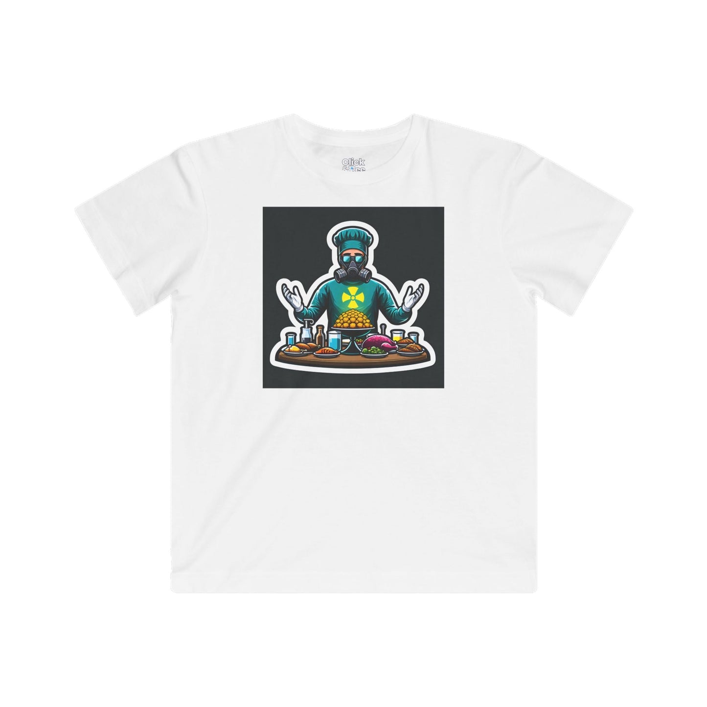 Kids 3D T-Shirt - Radioactive Surgeon Hosting a grand feast - 3D Style T-Shirt