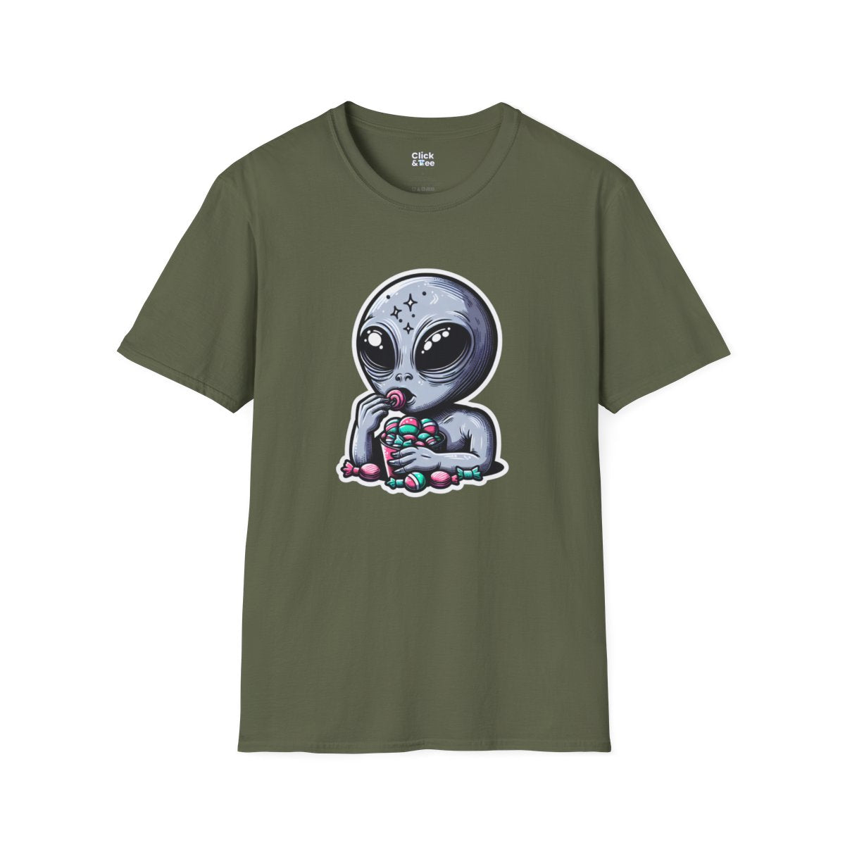 Digital ArtAlien Unique T-Shirt Image 11
