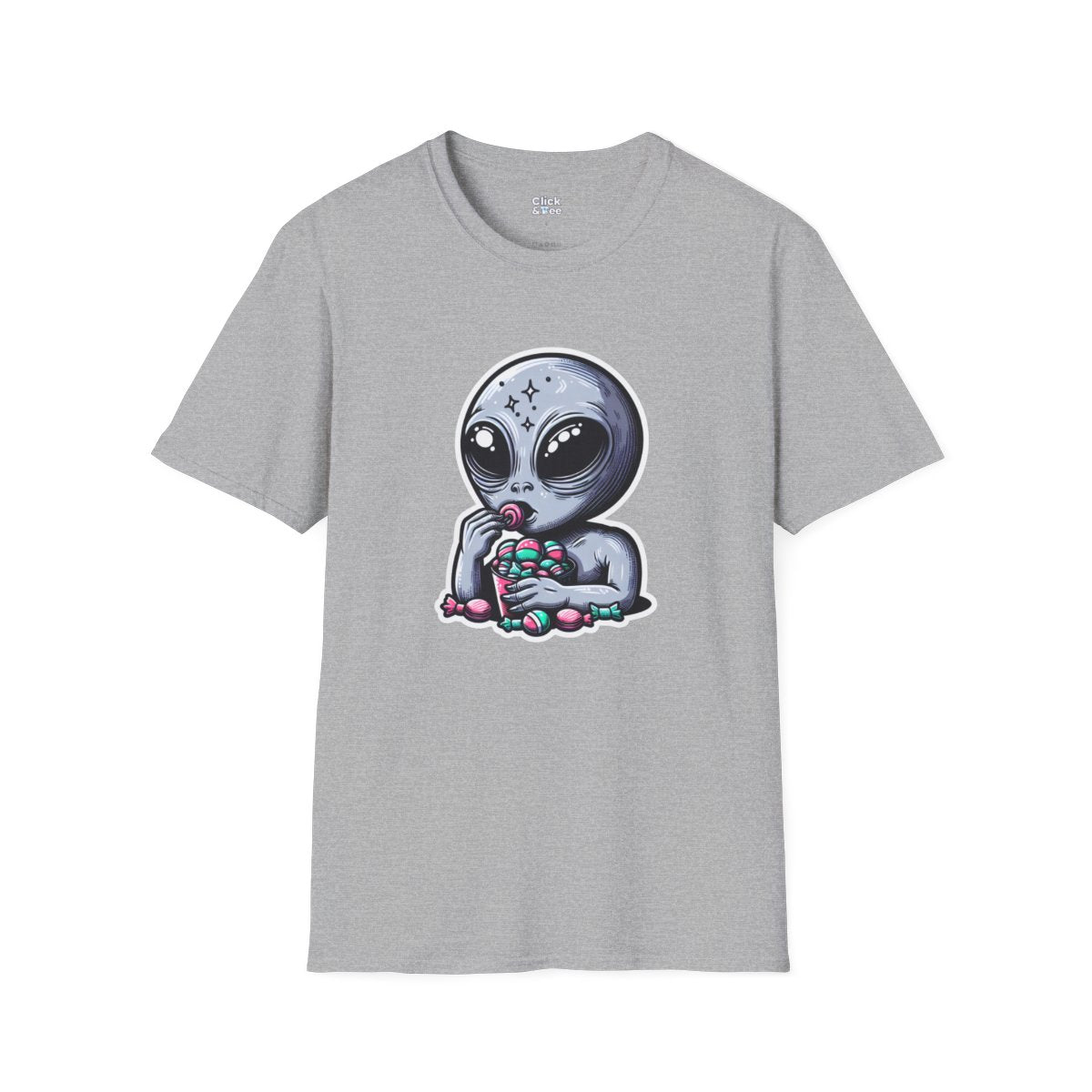 Digital ArtAlien Unique T-Shirt Image 2