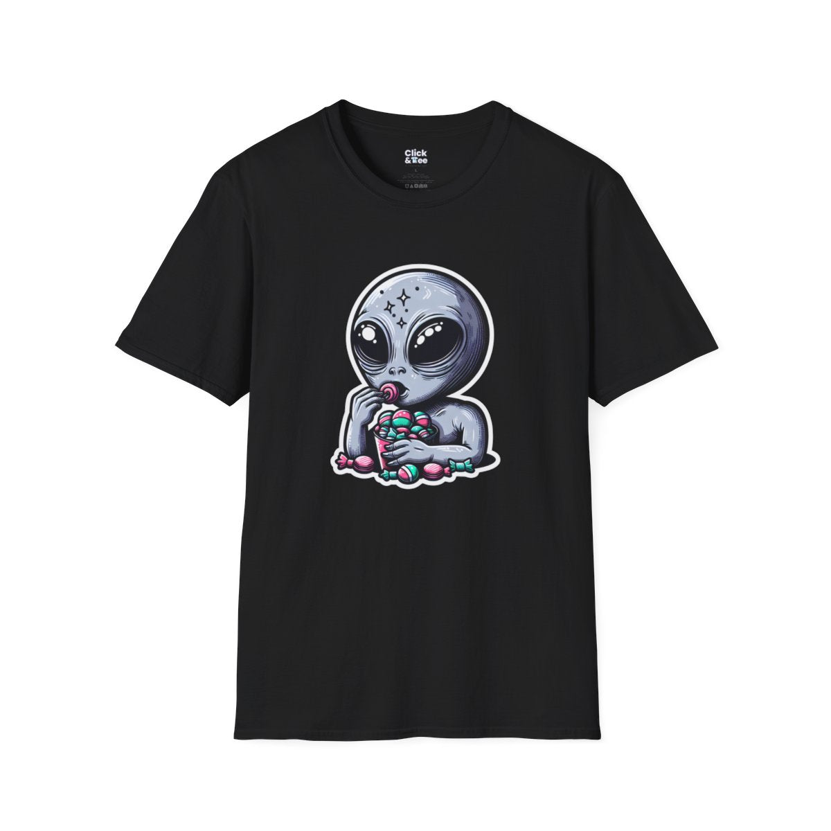 Digital ArtAlien Unique T-Shirt Image 3