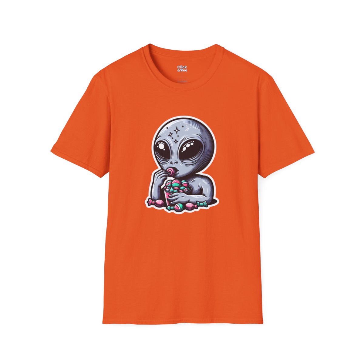 Digital ArtAlien Unique T-Shirt Image 9