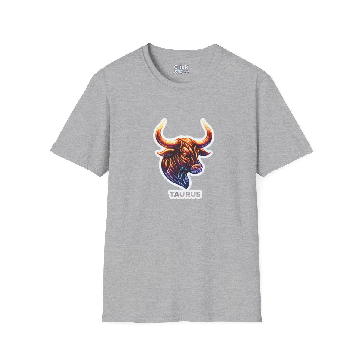 Digital ArtTaurus Zodiac Sign Unique T-Shirt Image 8