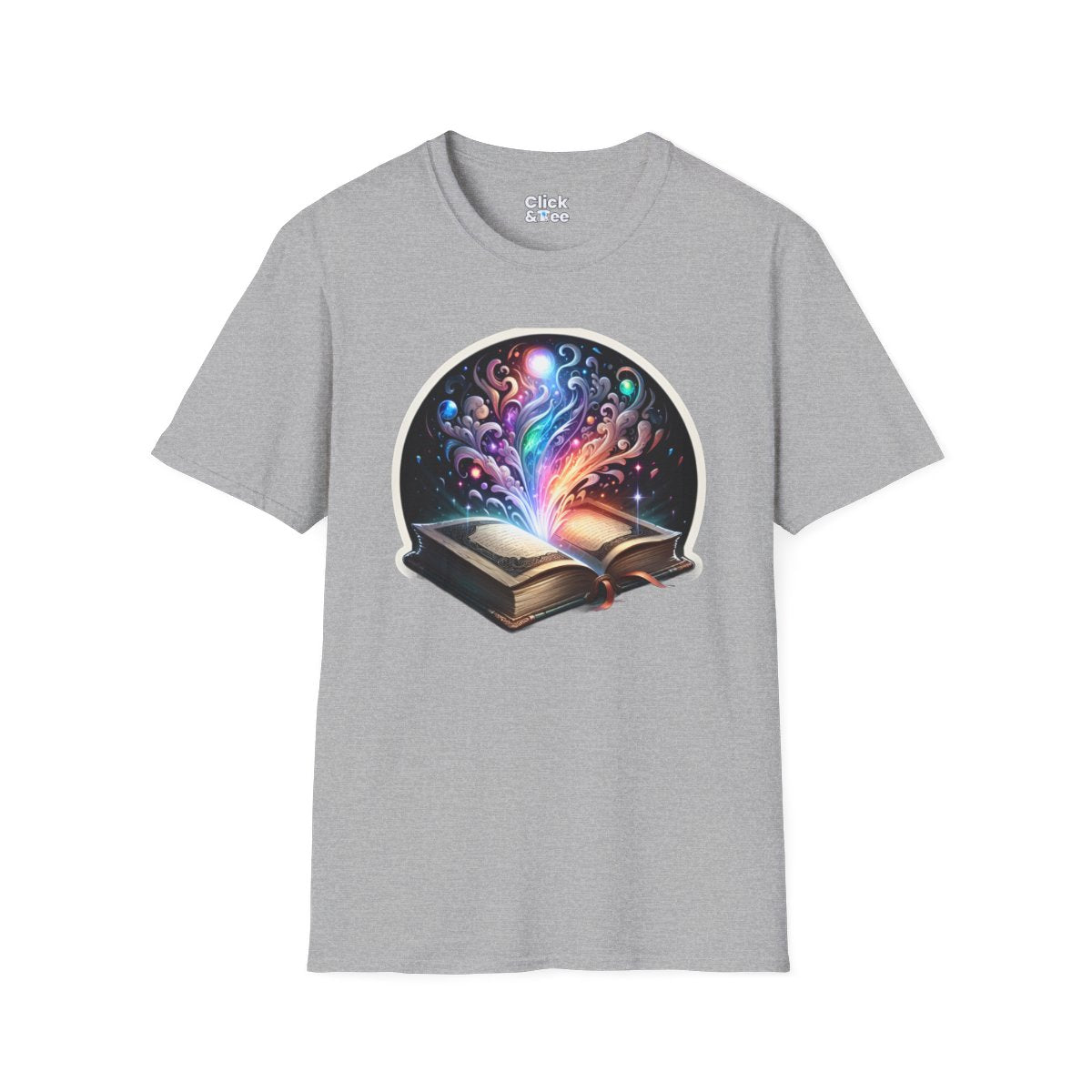 FantasyFabled Storybook Novel Unique T-Shirt Image 8