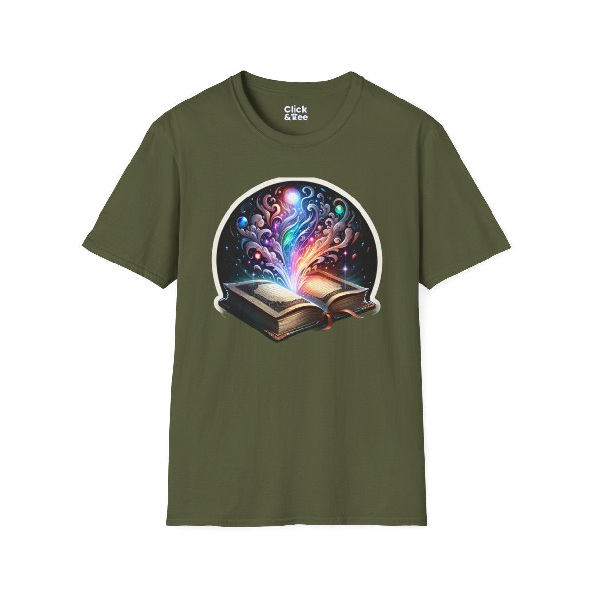 FantasyFabled Storybook Novel Unique T-Shirt Image 11