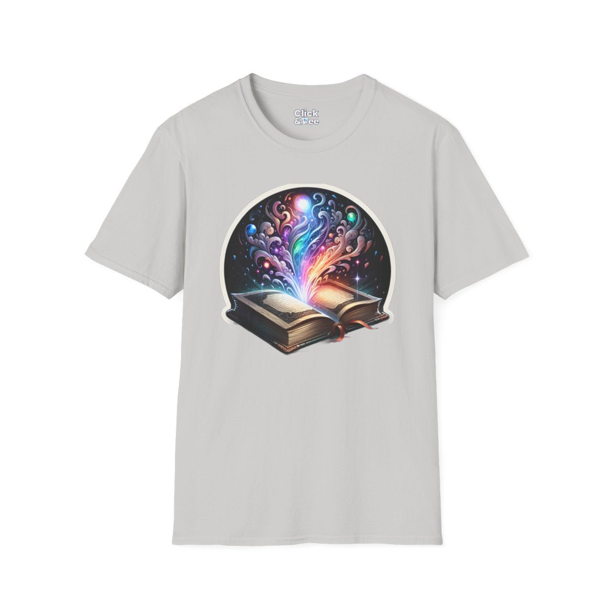 FantasyFabled Storybook Novel Unique T-Shirt Image 5