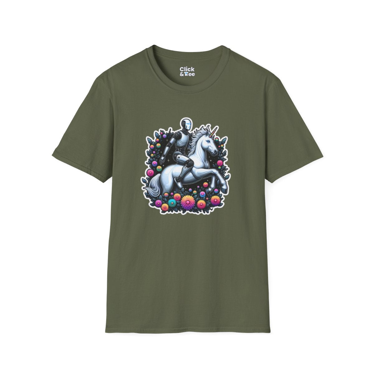 FantasyAI Robot Unique T-Shirt Image 11