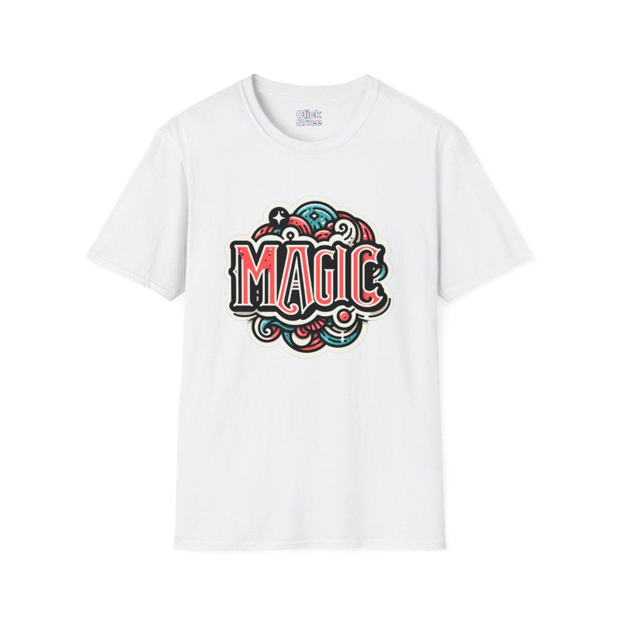 FantasyMagic Bubble Letters Tee Image 6