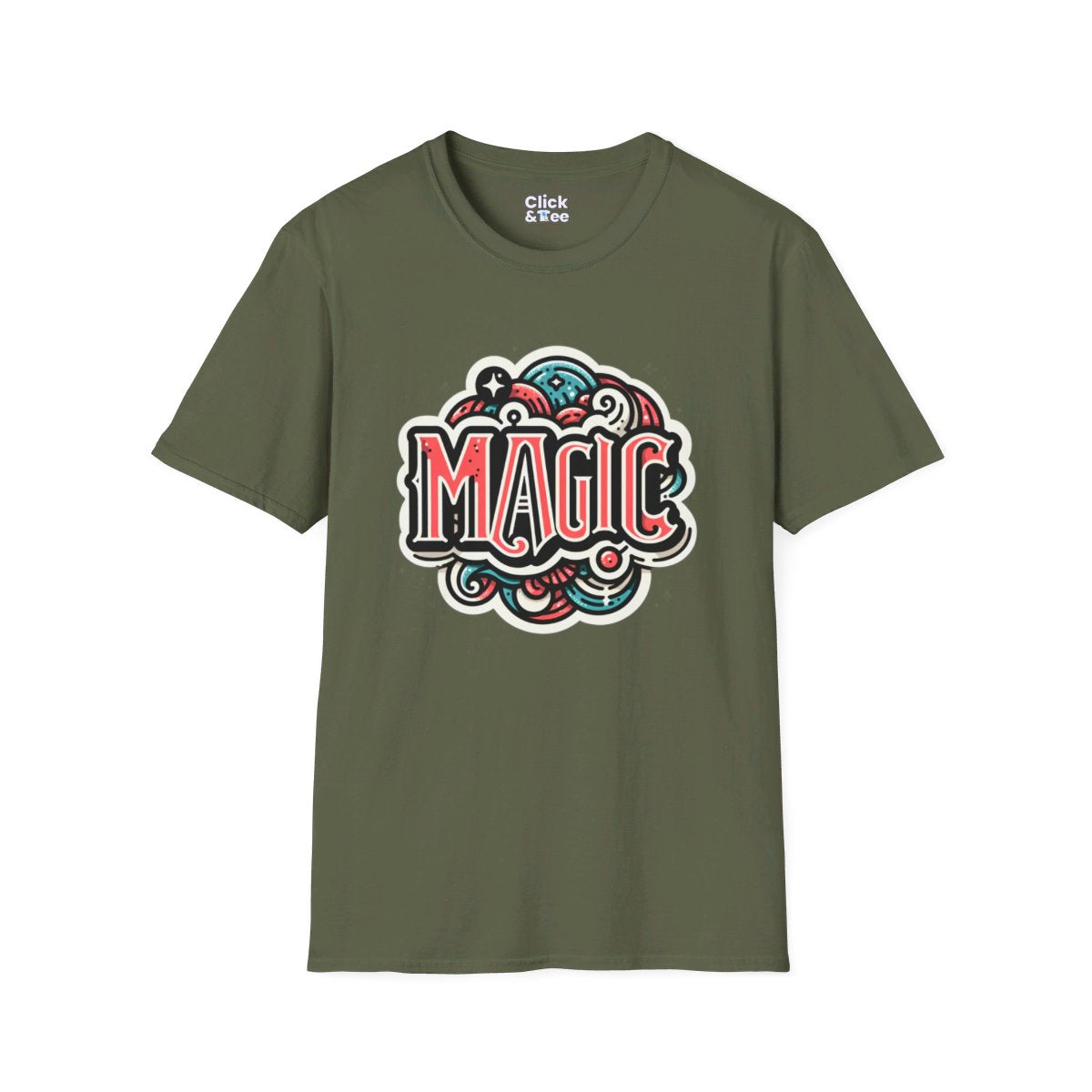FantasyMagic Bubble Letters Unique T-Shirt Image 11