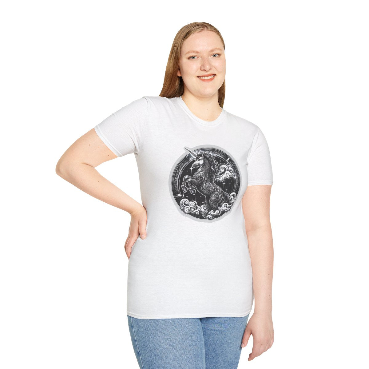 FantasyUnicorn Unique T-Shirt Image 2