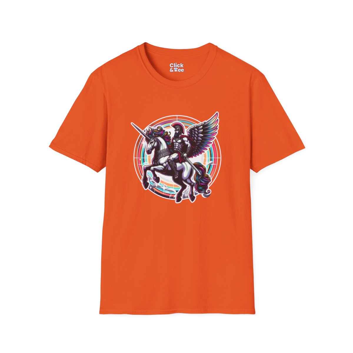 FuturisticGladiator Unique T-Shirt Image 9