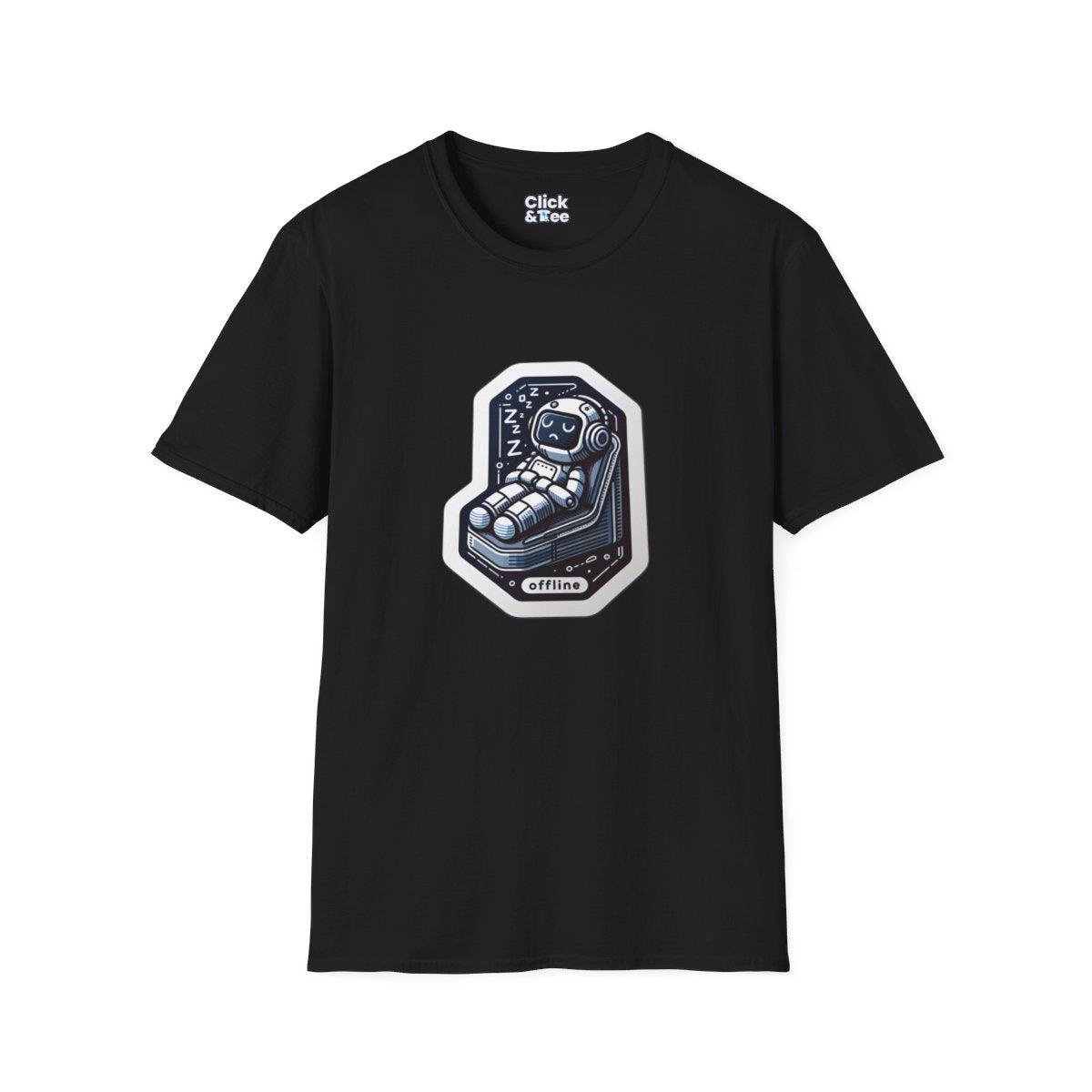 FuturisticRobot Unique T-Shirt Image 3