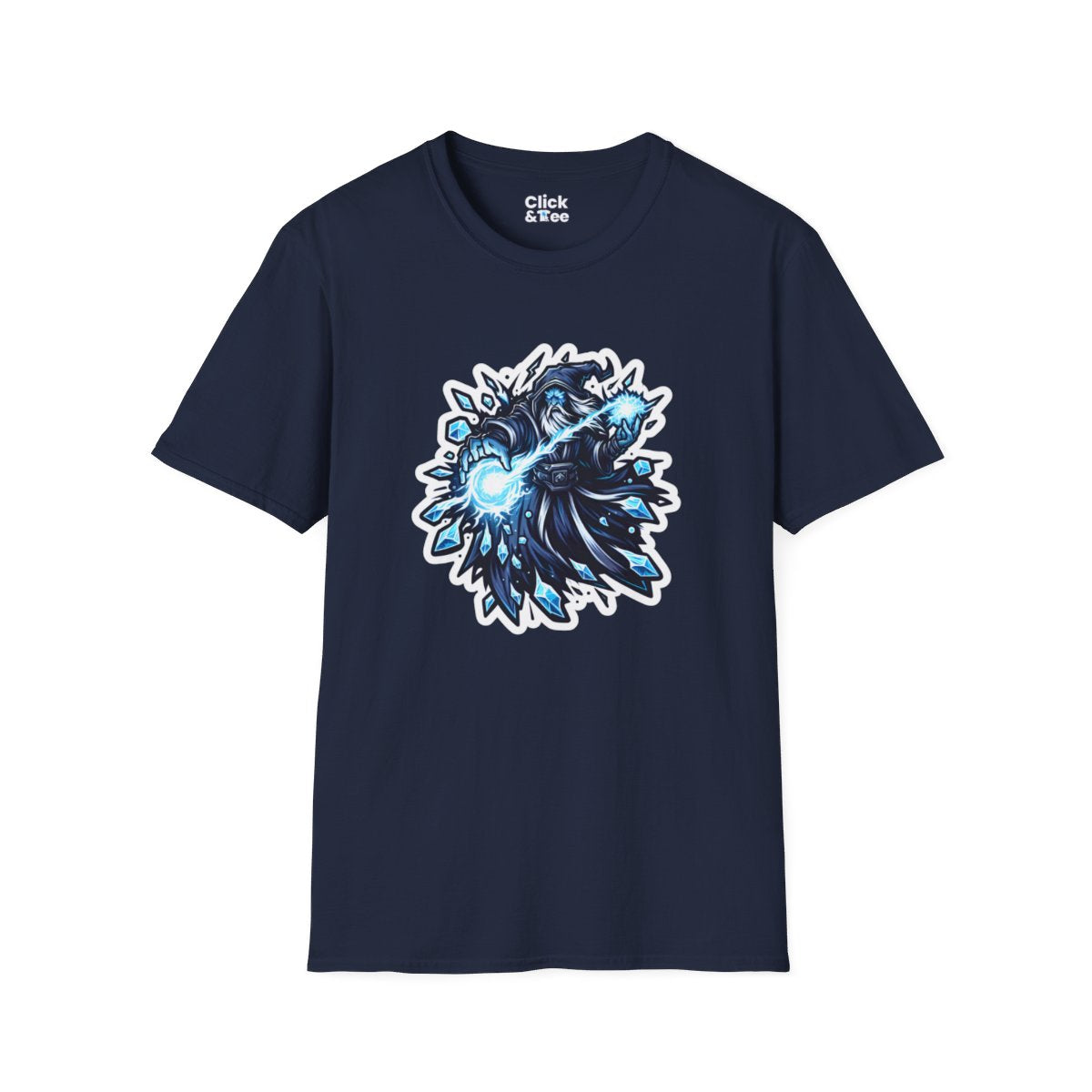 FuturisticIce wizard Unique T-Shirt Image 18